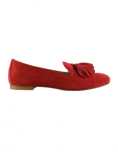 LOAFER RED SUEDE